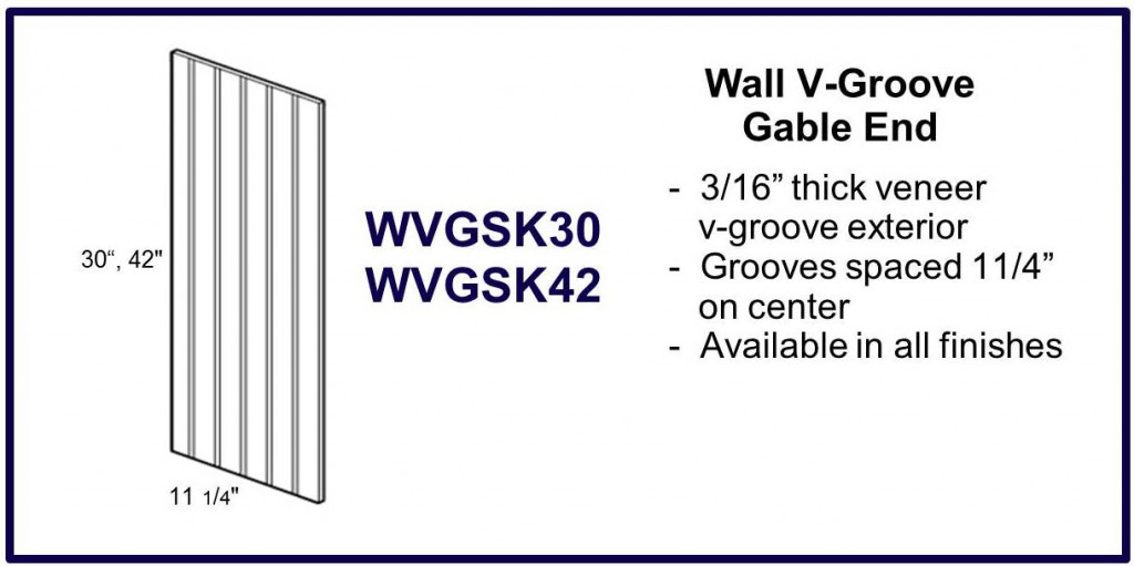 v groove gable end