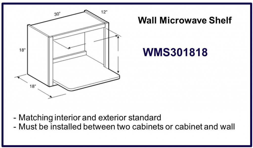 microwave shelf